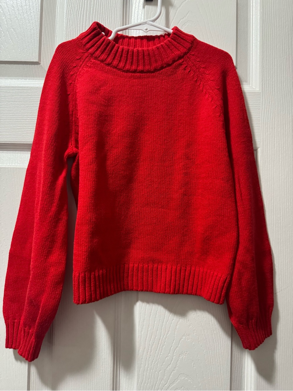 Tucker + Tate Vibrant Red Ribbed Turtleneck Sweater